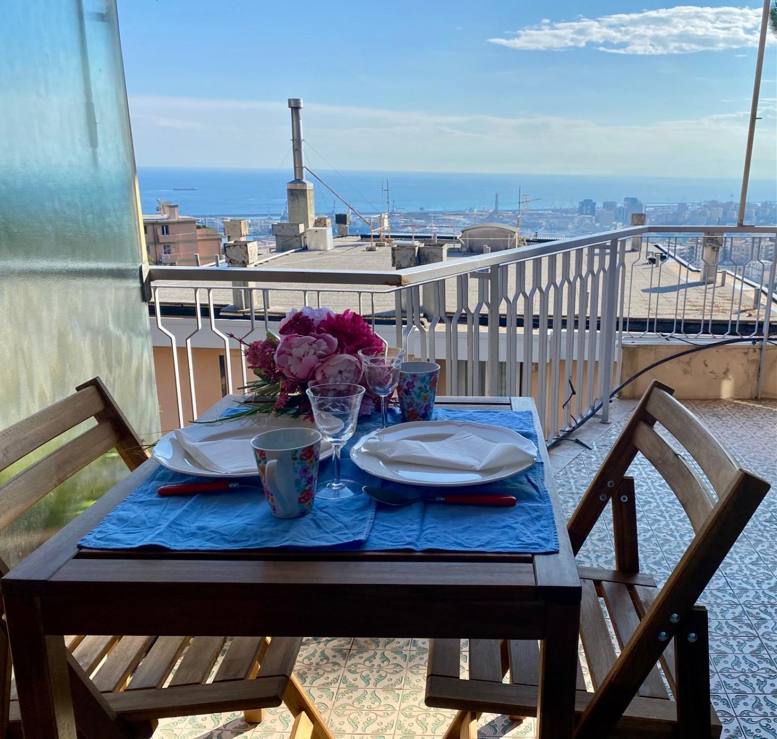 Appartamento Genoa View & Hiking In Italian Riviera Esterno foto